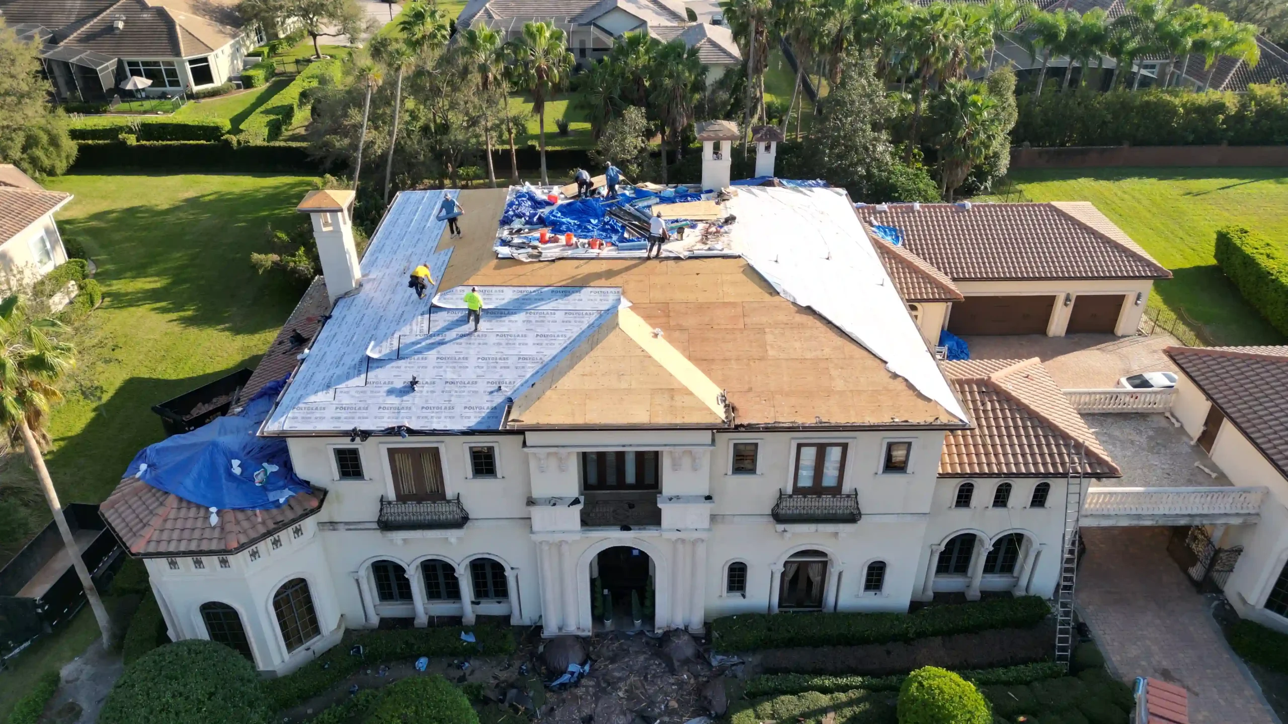 Expert roofing repair work to restore your home