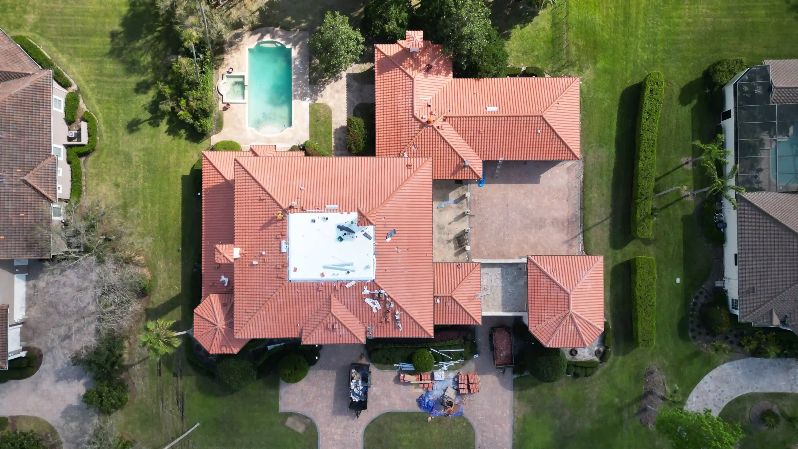 High-quality residential roofing by CFL Construction Pros